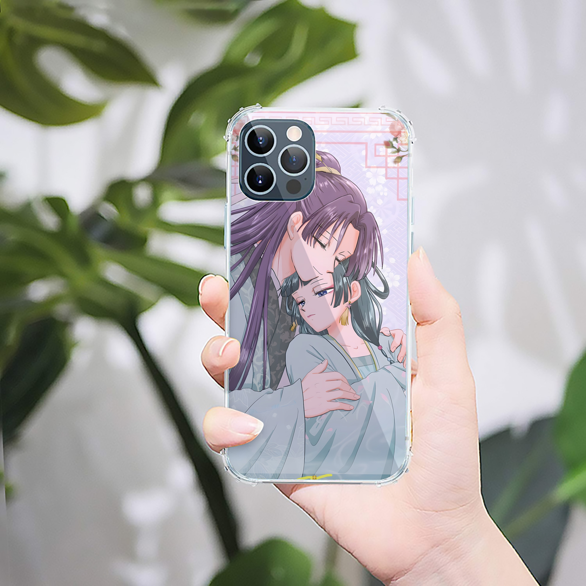 （画像用） 薬屋のひとりごと The Apothecary Diaries 【iPhone 12シリーズ対応】透明スマホケース（クリアソフトケース）